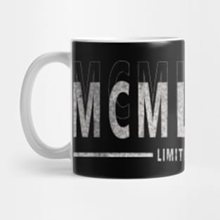 Born In 1989 MCMLXXXIX Limited Edition Mug